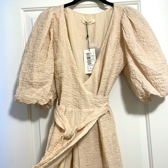 NWT Nocturne blush wrap dress - Picture 5 of 6